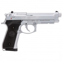 Raven R9 (M9) (Silver) GBB, Pistols are generally used as a sidearm, or back up for your primary, however that doesn't mean that's all they can be used for